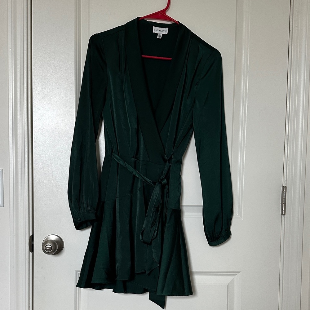 Lucy Paris Emerald Long Sleeve Dress